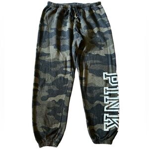 PINK Camo Sweatpants